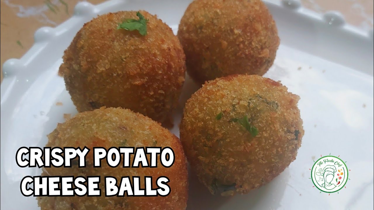 Crispy Potatoes Cheese 🧀 Balls Crispy & Cheesy Potato Snack Ramazan