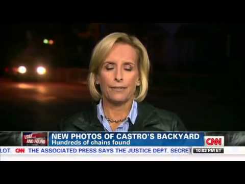 Barbed wire, chains litter Castro backyard - Cleveland: les clichés de 