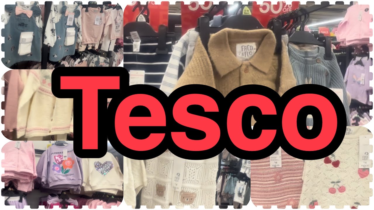 Tesco / baby girls & boys cloths/ February 2026