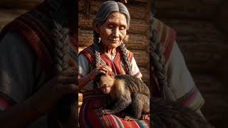 🐒❤️ The Old Mother &amp; Her Monkey’s True Love 😢#shorts#training#viral