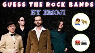 GUESS THE ROCK BANDS BY EMOJI | Rock Songs Music Trivia Challenge | Quick Quiz 30 Questions screenshot 5