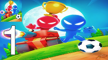 Stickman Party: 1 2 3 4 Player Games Free Android Gameplay Part 1