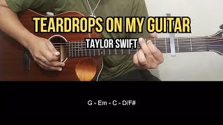 Teardrops On My Guitar - Taylor Swift | Guitar Tutorial