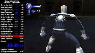 Spider-Man 2000 No Skips Dreamcast Speedrun 31:57