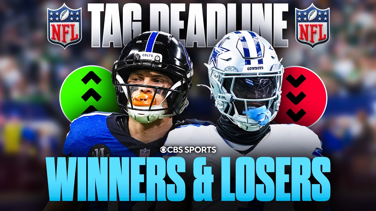 NFL Franchise Tag WINNERS & LOSERS: Alec Pierce becomes free agent | What's next for George Pickens?