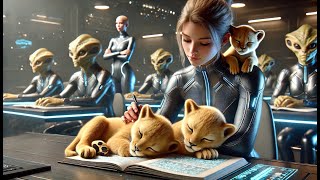 The Instructor Paused the Lesson — The Predator Cubs Were Sleeping Across a Human’s Notebook | HFY