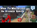 How to Whitelist a Minecraft Server on Aternos (EASY 2025/2026 Tutorial)