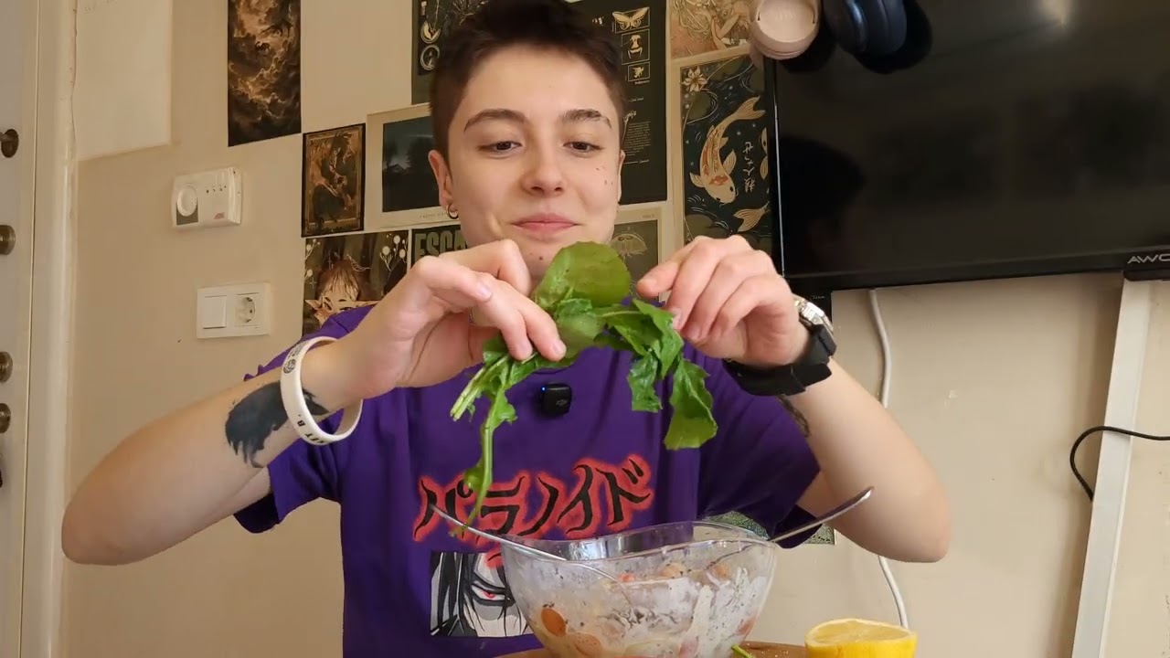 NOODLE WİTH YOGURT-ASMR