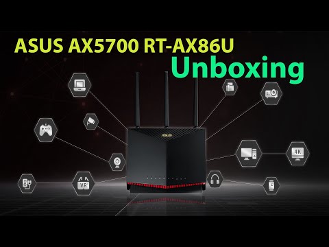 ASUS AX5700 RT-AX86U Dual Band WiFi 6 Gaming Router