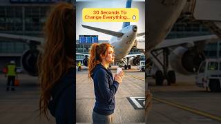 She Missed Her Flight..But Then THIS Happened 😭|English Conversation Story #airportenglish