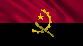 Angola Flag Waving Animation | Background Video