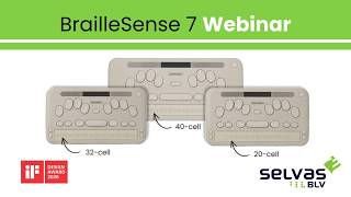 BrailleSense 7 Webinar with Q&A