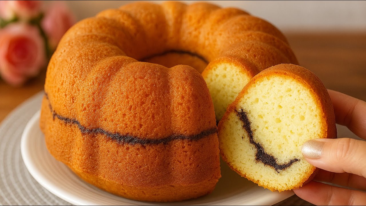 5-минутный пирог с корицей, который тает во рту!