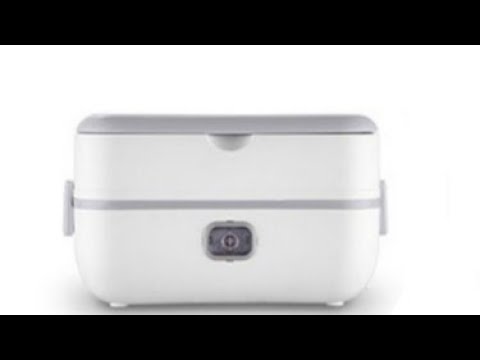 Electric cooking lunch box.stainless steel liner steaming food warmer container bento box
