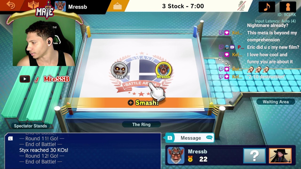 FIRST TO 10 VS STYX (Fox) #1 Venezuelan Player! !Smashdex