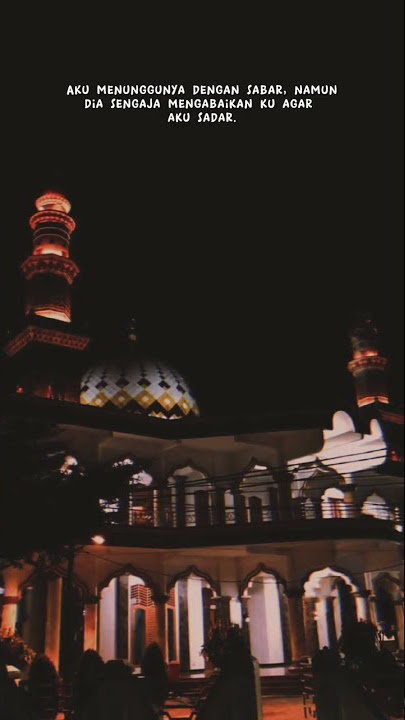 Aku menunggunya dengan sabar, namun dia sengaja mengabaikan ku agar aku sadar.