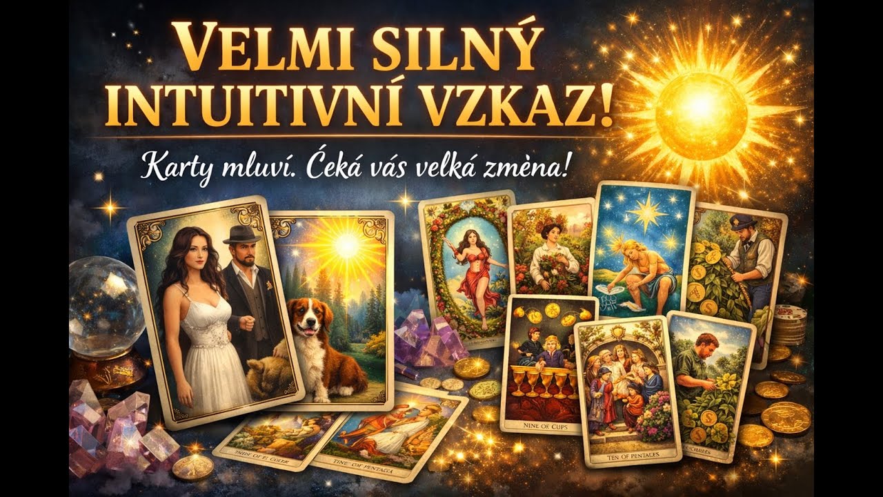 ✨ VELMI SILNÝ INTUITIVNÍ VZKAZ ✨ Osudové spojení, růst, hojnost a naplnění 💛🔮 | Lenormand & Tarot