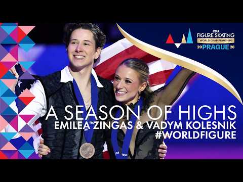 A season of highs | Zingas / Kolesnik (USA) | Interview | #WorldFigure | Prague 2026 thumbnail
