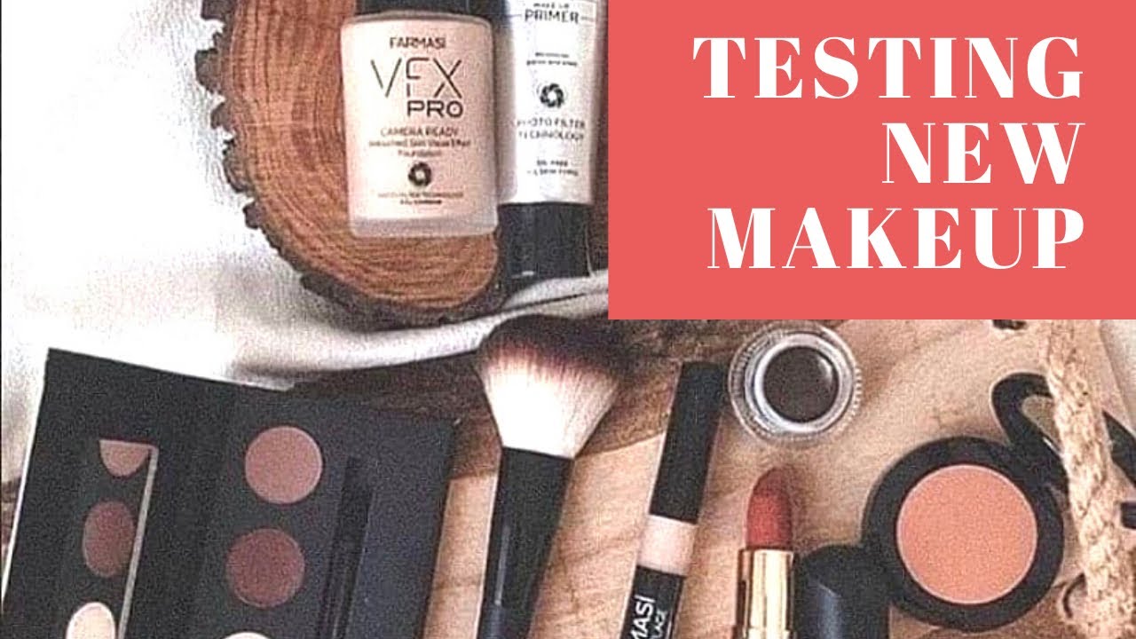 Testing new makeup | FARMASI