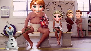 Elsa \& Anna Frozen I WANT SUMO   Doritos Commercial