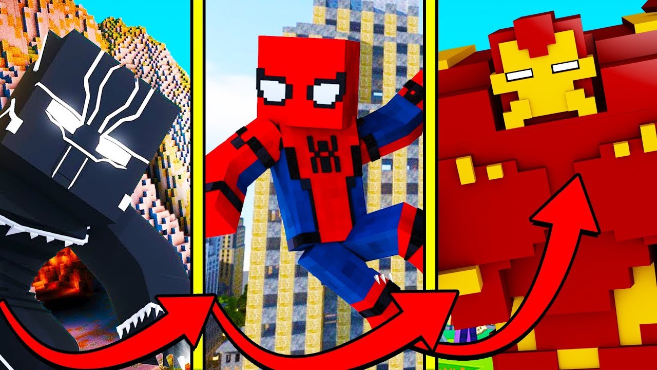 MINECRAFT GUN GAME MORPH MOD TRANSFORMERS - YouTube