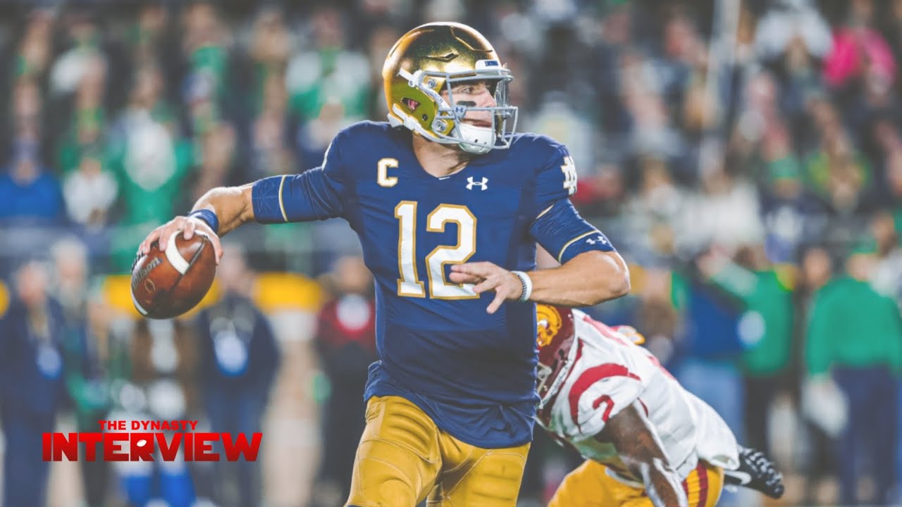 Ian Book - Notre Dame QB #12 vs Clemson (2020)