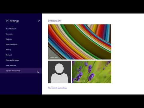 Windows 8.1 - Accessing the UEFI/BIOS Setup