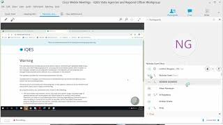 iQIES State Agencies and Regional Offices Workgroup; November 18, 2019
