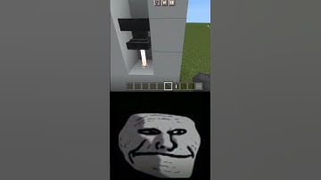 Minecraft logic 😂😂 (troll face) #shorts #minecraft #trending #viral #trollface #minecraftlogic