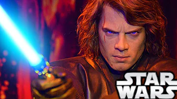 How did Anakin get his scar canon?