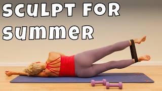 Full Body Pilates Strength Sculpt Workout | 40 MIN Intermediate Training