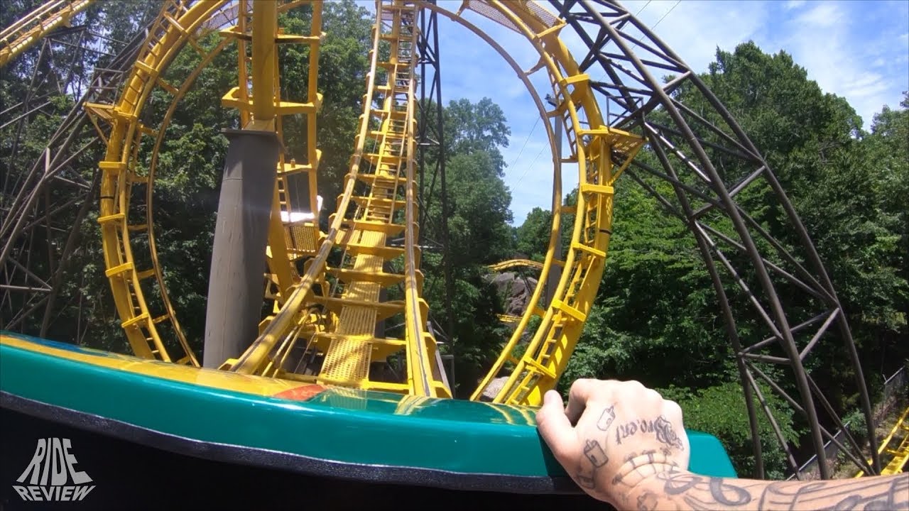 Loch Ness Monster - Onride - Busch Gardens Williamsburg - Arrow Dynamics - Custom Looping Coaster