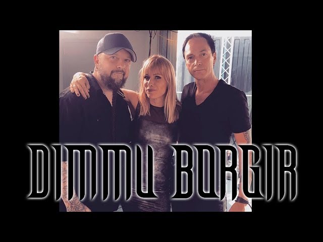 DIMMU BORGIR - Shagrath & Silenoz interview @Linea Rock 2018 by Barbara  Caserta 