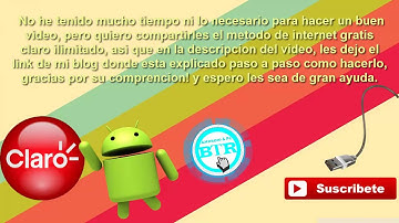Internet gratis Claro Ecuador 2016 full ilimitado