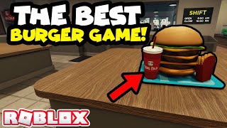 BUS RUSH!🚌TOO MANY CUSTOMERS! | #burgergame in #roblox screenshot 1