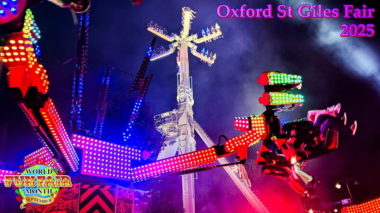 Oxford St Giles Fair September 2025 | An Incredibly Busy Street Fair!
