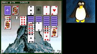 Super Solitaire (SNES) - Klondike 1 Flip Speedrun - 1m57s