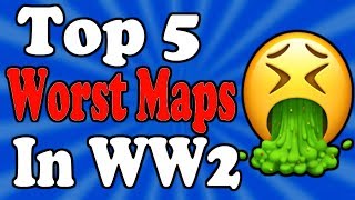 Top 5 Worst Maps in Cod WW2