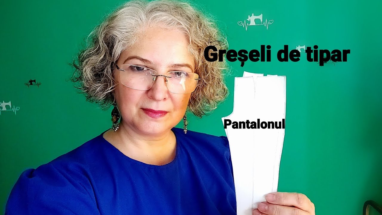 Greșeli de tipar - pantalonul