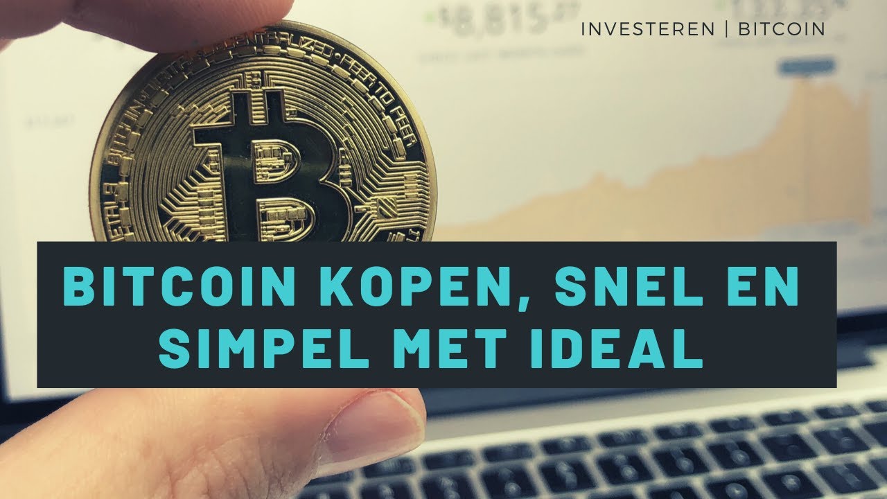 Bitcoin kopen, snel en simpel met IDEAL via BLOX (+ €5/€10 tegoed)