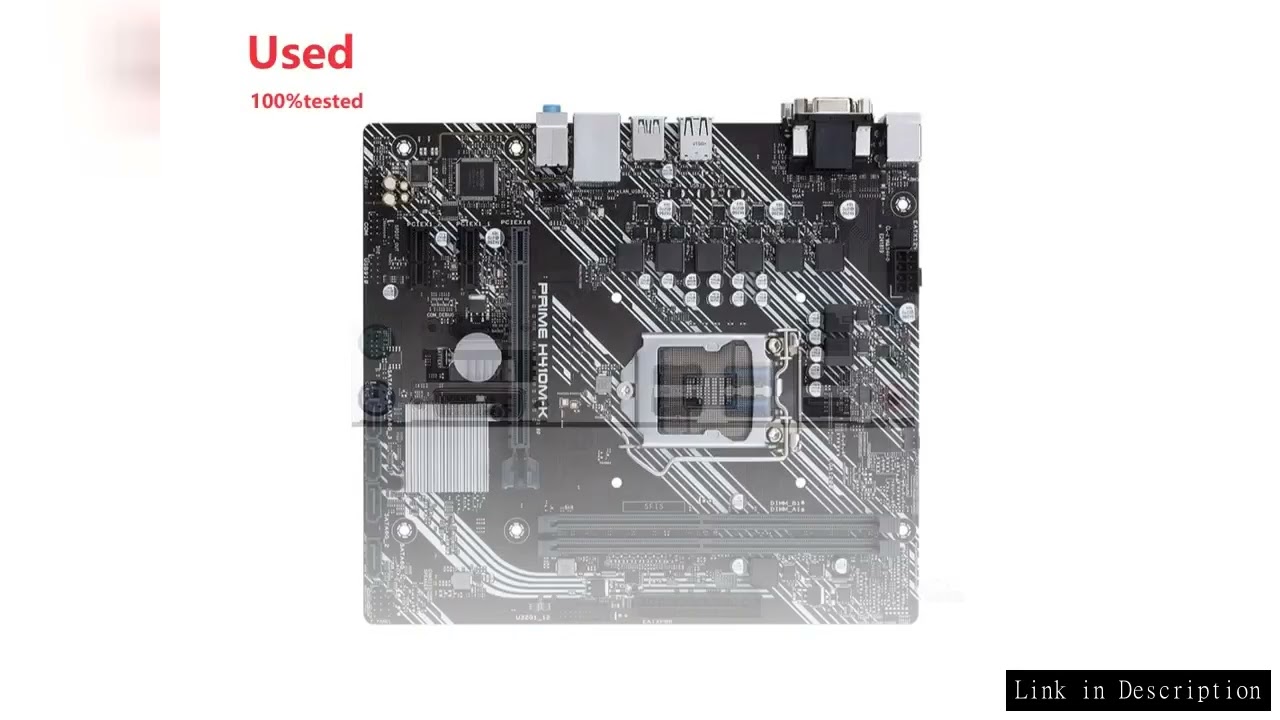 PRIME H410M-K Original Desktop Intel H410 H410M DDR4 Motherboard LGA 1200 i7/i5/i3 USB3.0 Used