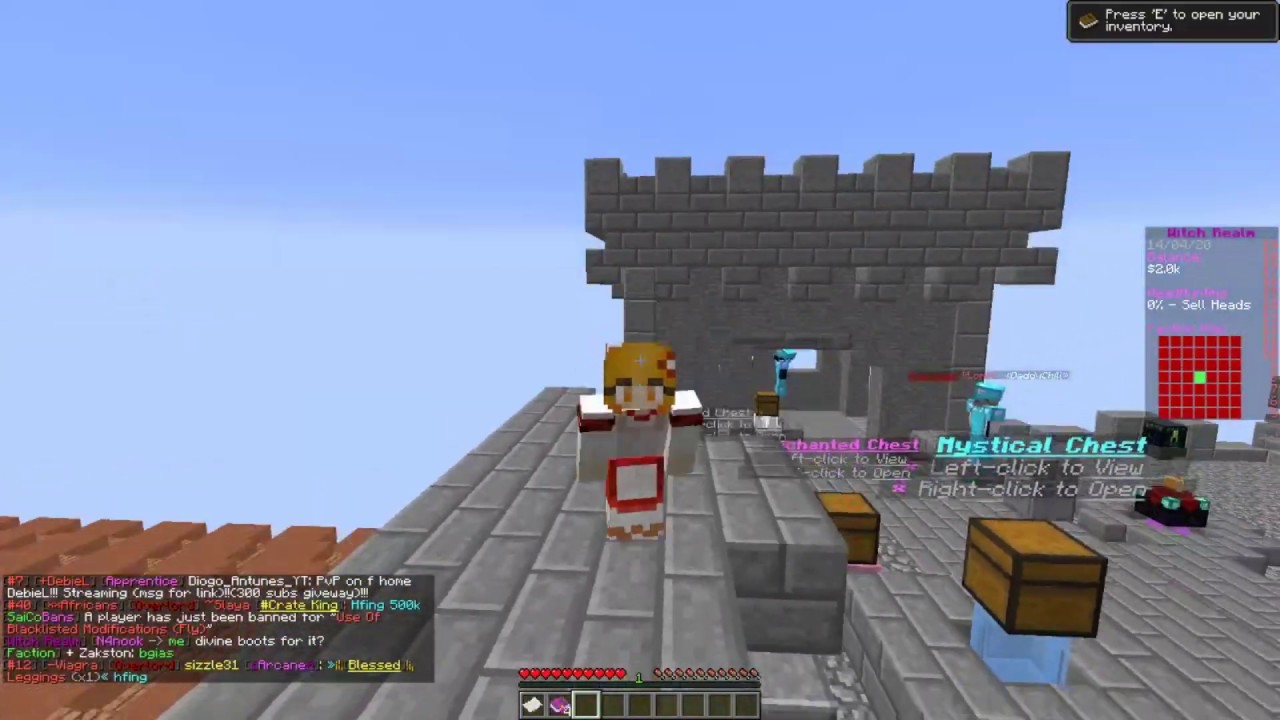 Giving away a Endervault or 4 Mystical Charms! (SaicoPVP Watch me!)