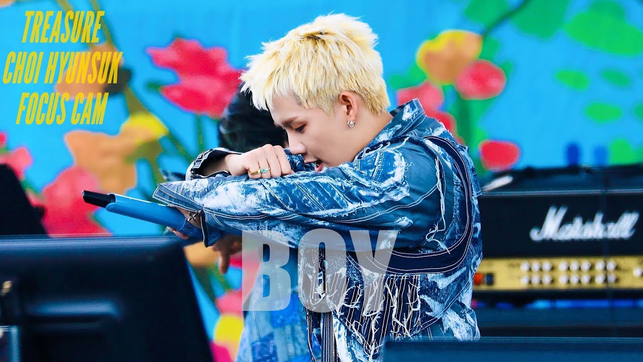 [4K] 220612 BOY - 트레저 최현석 직캠 TREASURE CHOI HYUN SUK FOCUS FANCAM | 청춘페스티벌