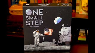 REVIEW 'One Small Step' from Academy Games From the Earth to the Moon Worker placement Style