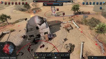 COH3 1v1 ildong (WM) vs Deliri0us (UK)