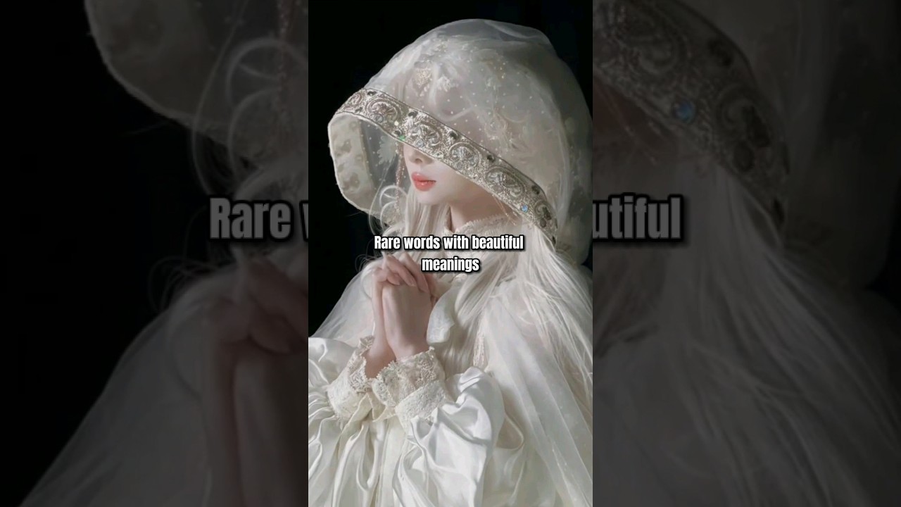 Rare words with beautiful meanings🖤🖤||♡♡||