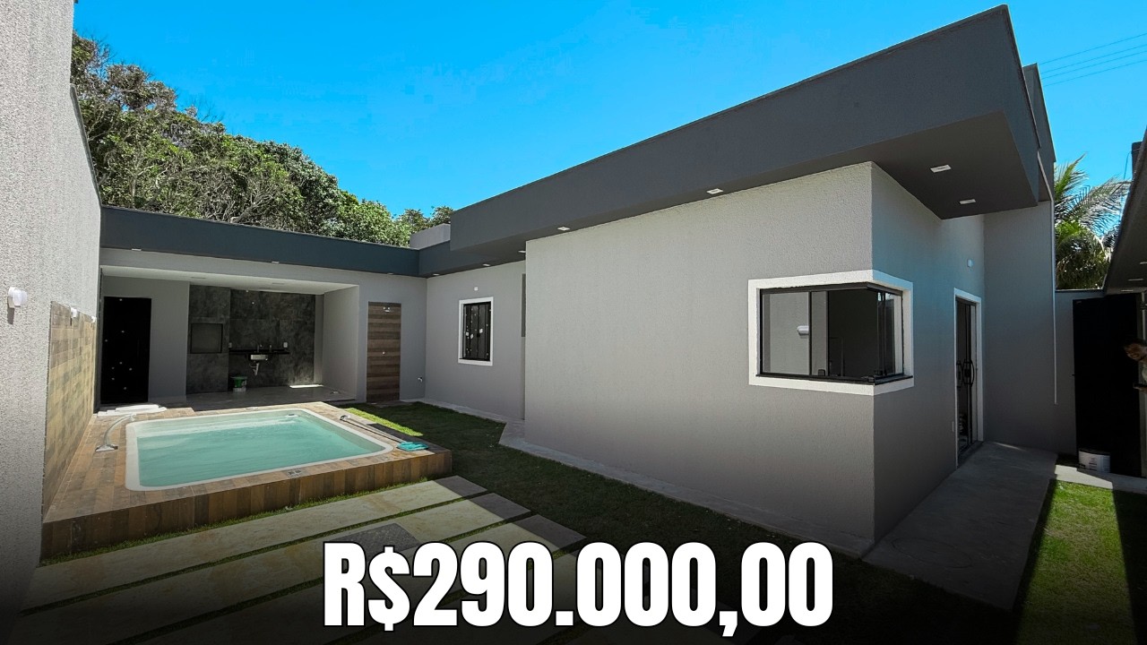 SUA CASA DE PRAIA (R$290.000)