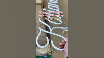 Custom neon lights on Amazon are so cheap #neonsign #amazon #shorts #fyp #diy #viral #ledlights