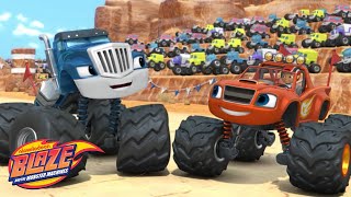 Blaze E Picles Correm Juntos Blaze E Os Monster Machines
