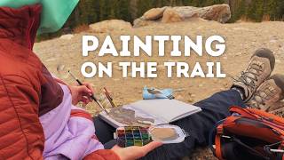 Day Hiking with Art Supplies | What I Bring